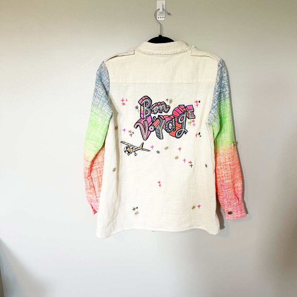 Vilagallo Multicolor Graphic Jacket